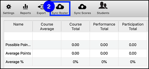 iClicker synch roster