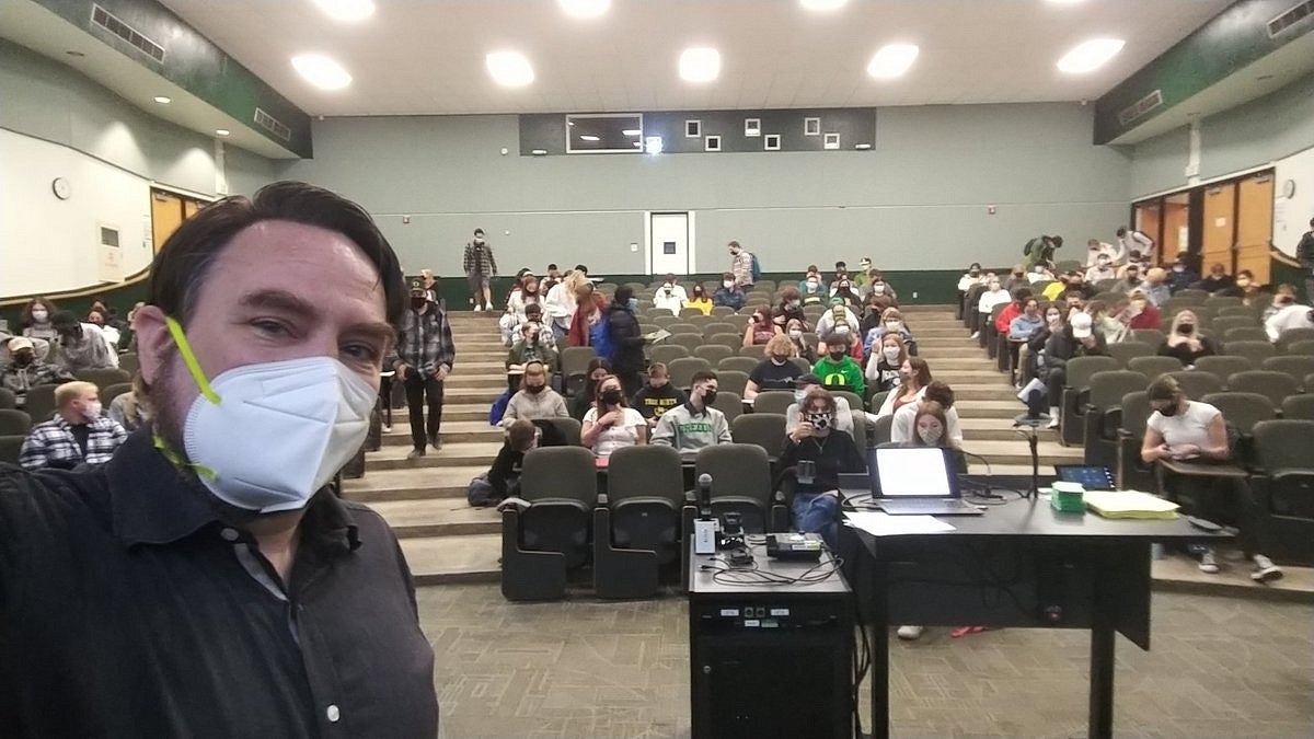 mike urbancic classroom day 1 fall 2021