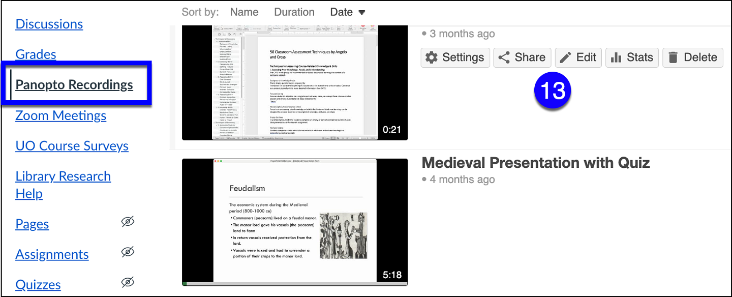 how to use panopto to record a powerpoint presentation panopto recordings video options