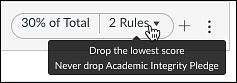 assignment group rules hover display