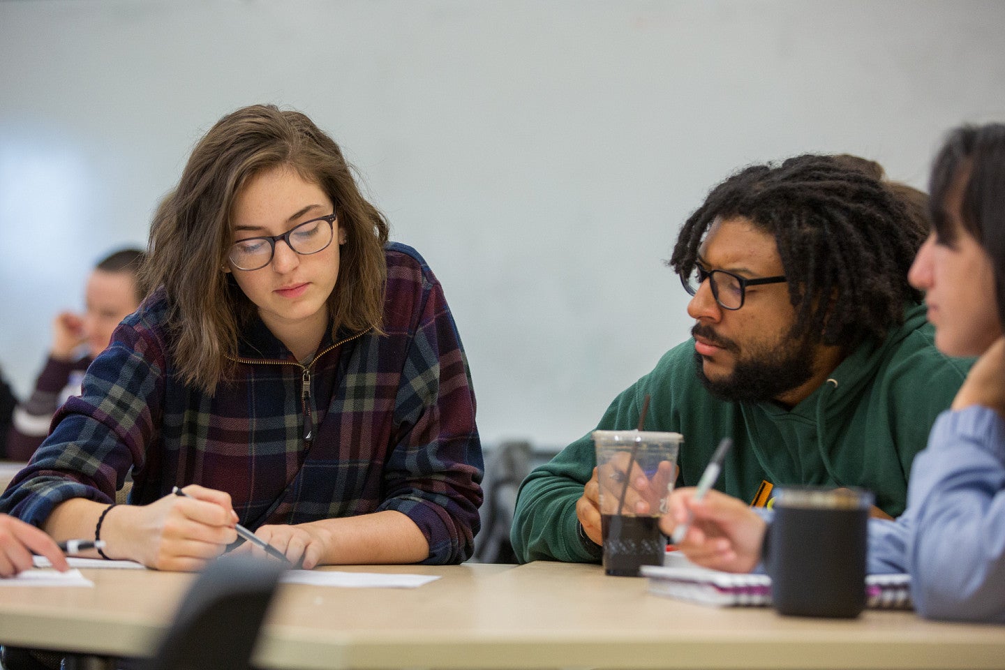 students in classroom