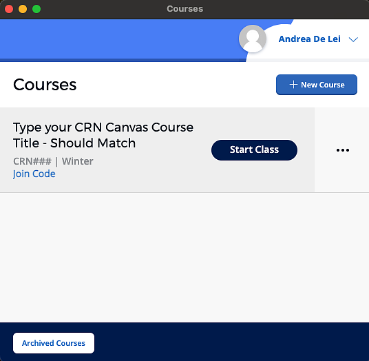 Start your Canvas Course Image