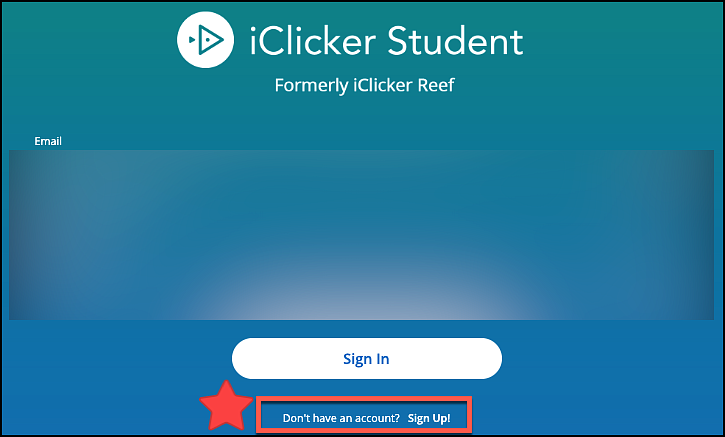 iclicker cloud student sign-up link