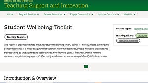 wellbeing toolkit