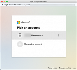 Authorize Microsoft access to your OneDrive folder