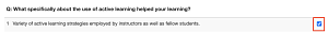 check the check box