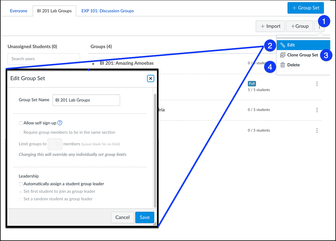 How to Manage Canvas Groups Teaching Support and Innovation